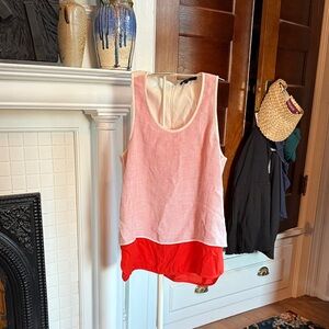 Tibi two layer Tank Top- worn a few times. 100 retail